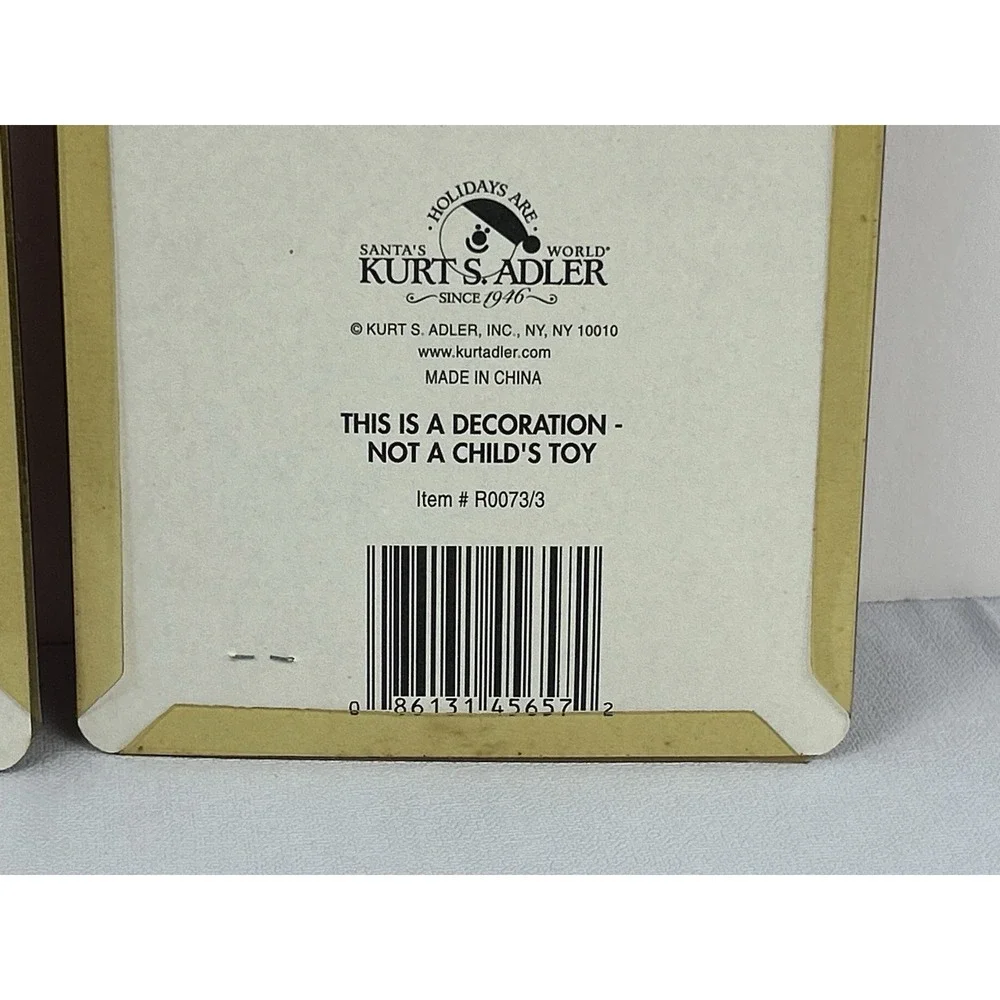 Kurt Adler NOS Flicker Flame Bulbs C7 120V Christmas Candle Lights 6pc Vintage